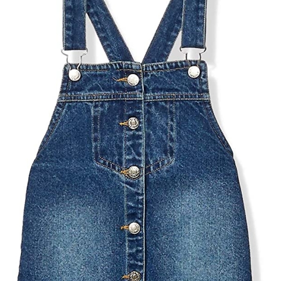 7 for all mankind Denim Overall Dress - Picture 6 of 7